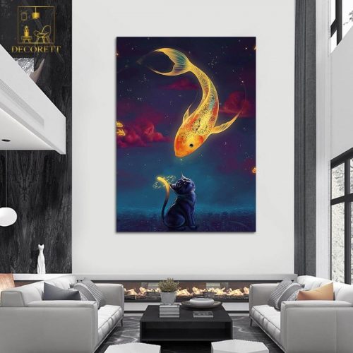 Night cat Poster - Bild 3