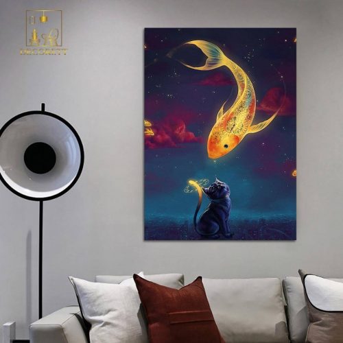 Night cat Poster - Bild 4