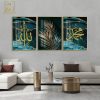 Islamic Calligraphy Blue Glastavla - Decorett