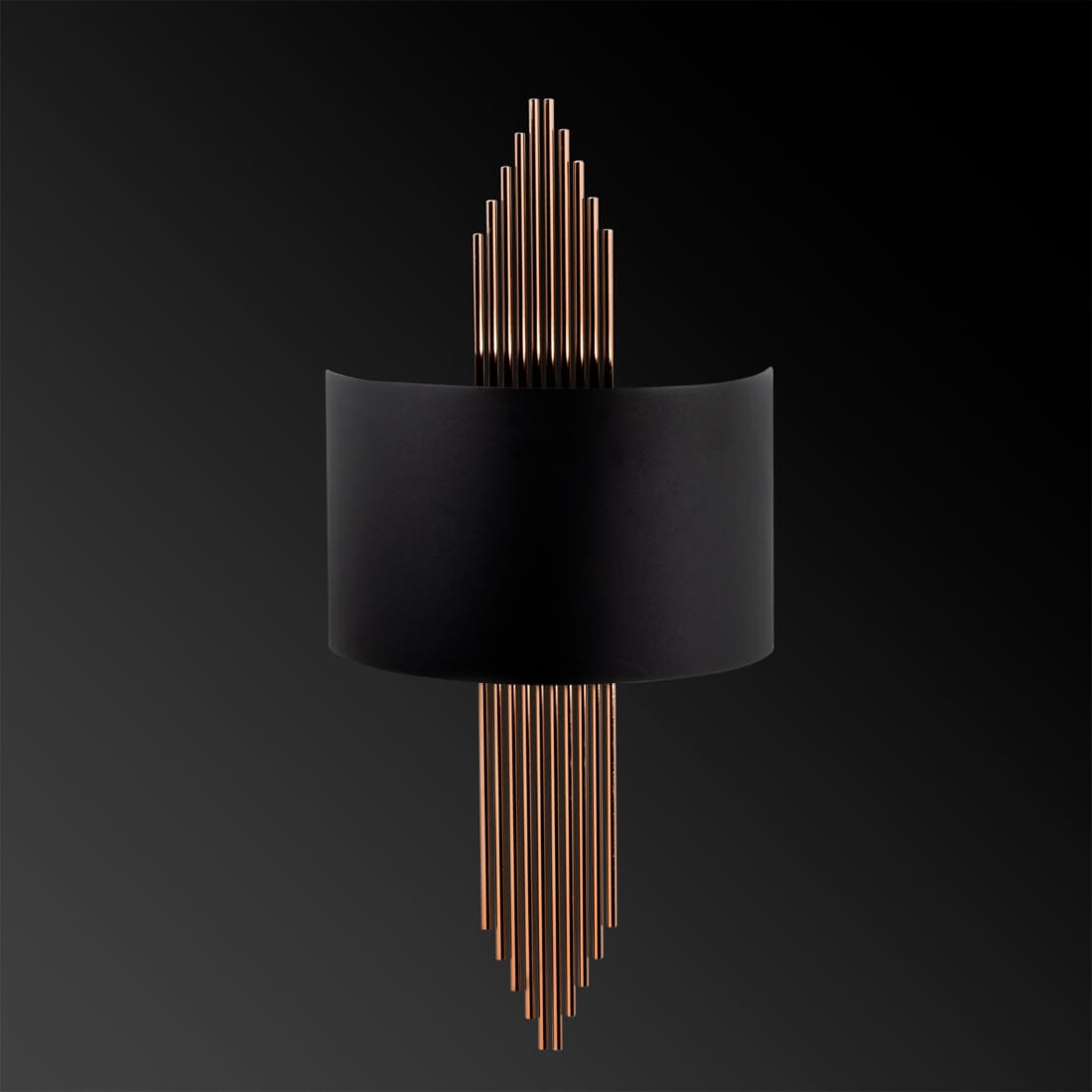 Sofia vagglampa Black Copper 2 - Decorett
